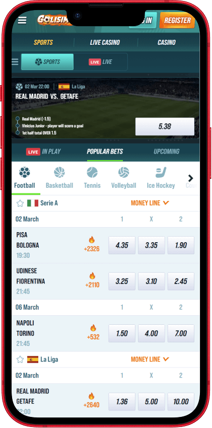 Golisimo Casino Sport